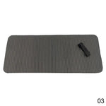 tapis yoga épais 15mm antidérapant bleu gris violet rayures moderne yoga fitness meditation durable