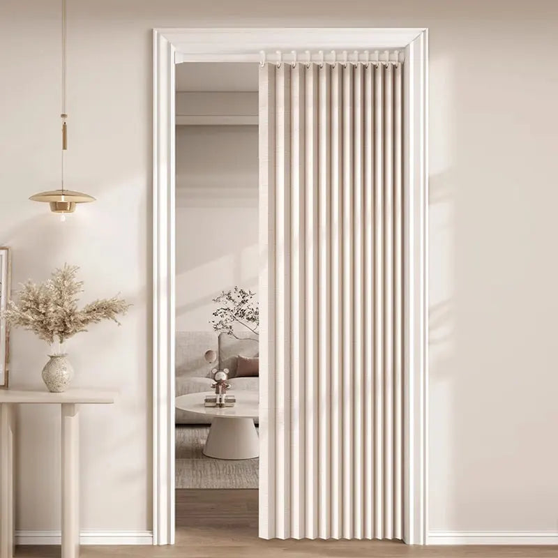 rideau vertical moderne polyester opaque beige gris bleu marine uni tout saison chambre salon