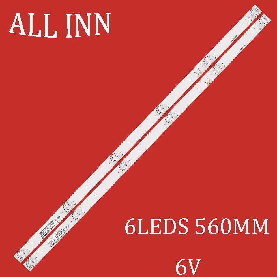 ruban led blanc points lumineux moderne 560mm connecteur réglage 6v led éclairage intérieur