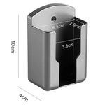 porte objets mural adhésif or blanc gris moderne minimaliste multifonction plastique rechargeable utilitaire