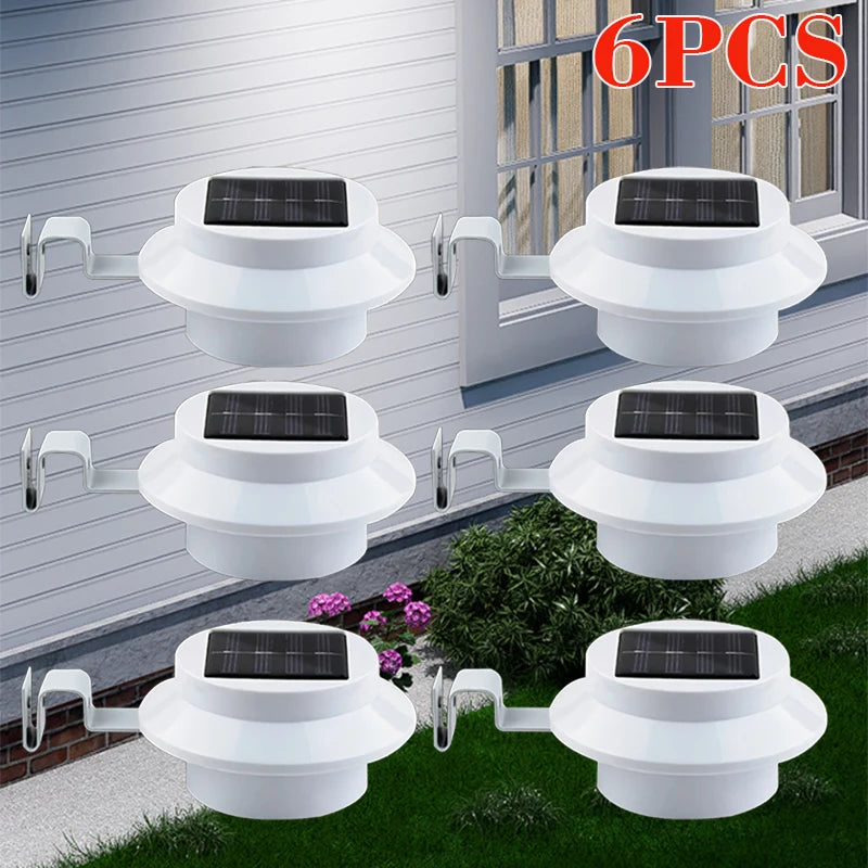 lampe solaire extérieure led blanc moderne facile autoénergie abs clips patio jardin