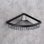 panier d'angle salle bain or rose chrome fileté moderne vis fixation produits