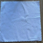 serviettes blanches texturées 30x30cm nettoyage cuisine multipropose antimicrobien écologique softwashable festonnées pack5