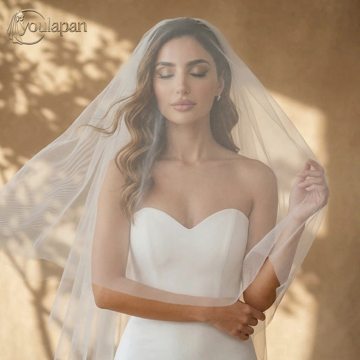 voile mariée blanc deux couches très transparent classique mariage soirées
