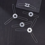 clips fixation argentés modernes abat jour lampes suspendues 13.3cm 11.8cm 10cm 14.5cm 11cm