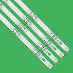 bande lumineuse led blanc moderne clips fixations télévision remplacement original