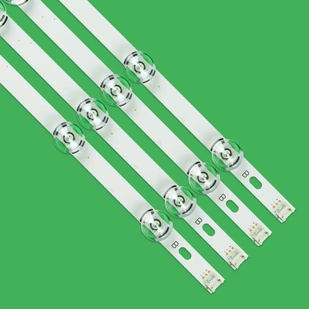bande lumineuse led blanc moderne clips fixations télévision remplacement original