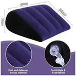 coussin gonflable violet confortable valve sac transport 45x36x18cm erotique echangiste erotique jeux echangisme erotique