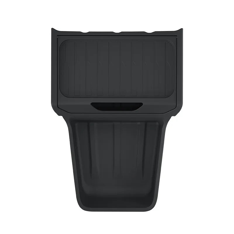 organisateur console centrale auto noir tpe waterproof rangement tesla model standard minimaliste