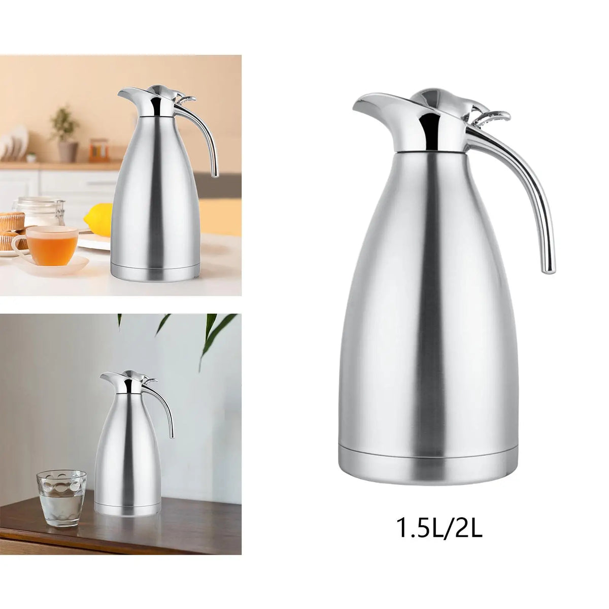 thermos acier inoxydable 316 hot liquids carafe eau durable réutilisable lave vaisselle sans bpa