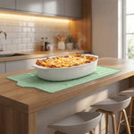 tapis cuisine orange gris vert rayures horizontales moderne antidérapant drainage évier silicone flexible