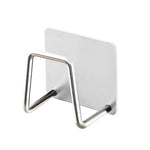 porte savon porte coupe porte serviette égouttoir adhésif acier inoxydable support séchage multiple utilisation