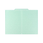 tapis cuisine moderne gris vert rayures diagonales drainage anti dérapant haute température resistant