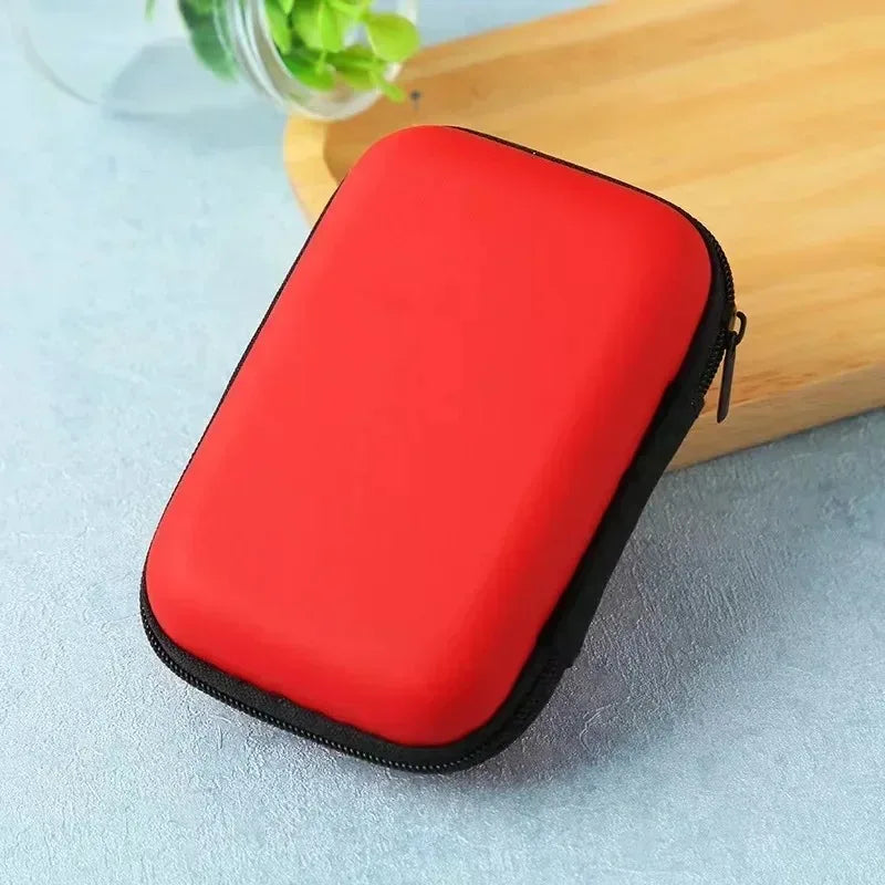 étui carte jeu société noir bleu rouge violet orange moderne réutilisable fermeture glissière pochette