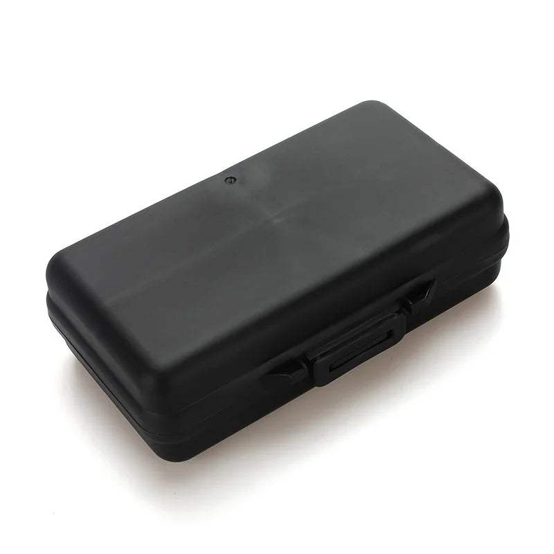 boîte rangement transparente blanche noire pratique cartes mémoire clés usb