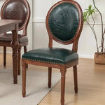 chaises classiques velours cuir marron gris beige vert foncé bleu foncé salle manger restaurant