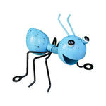 décoration extérieure fourmis métal couleur orange rouge bleu vert cartoon