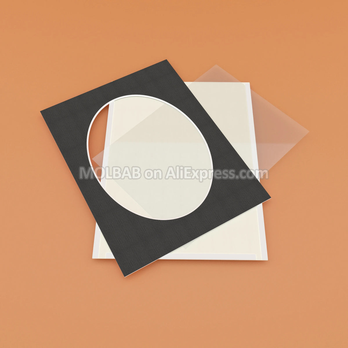 cadres photo carton rectangle ovale blanc noir protection transparent 5x3 6x4 7x5 inch