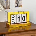 calendrier minimaliste moderne chiffres mobiles blanc noir gris clair occasion noël anniversaire mariage