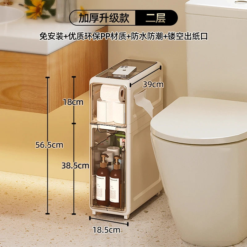 meuble rangement blanc moderne étages pieds tiroirs sans salon toilette