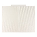 tapis cuisine moderne gris vert rayures diagonales drainage anti dérapant haute température resistant