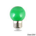 ampoule led rouge jaune blanche globe boule e27 vis bleue moderne chambre décoration noël