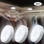 veilleuse led rechargeable sans fil lampe sol blanche moderne détecteur mouvement usb portable
