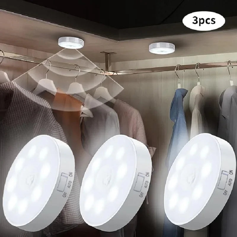 veilleuse led rechargeable sans fil lampe sol blanche moderne détecteur mouvement usb portable