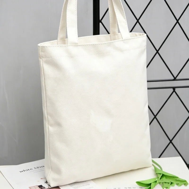 sac main toile cartoon voilier blanc moderne sans fermeture éclair poignées tissu
