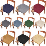 housses chaise polyester imperméable couleurs marron gris bleu noir beige moderne motif uni fixations
