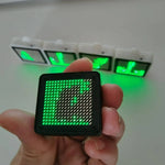 décoration ambiance led écran liquide boitier granuleux vis usb technologique minimaliste
