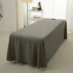 housse matelas massage uni polyester coton lit tout saisons beige moderne salon beauté