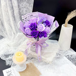 bouquet roses artificielles classique décoration mariage anniversaire intérieur festive pendaison crémaillère
