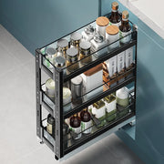 Panier à épices coulissant pour tiroir de cuisine - Rangement étroit et pratique - Ombre Interieur