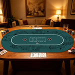 tapis poker gris illustrations cartes poker moderne antidérapant résistant intérieur salon adultes