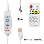 interrupteur led blanc moderne adhésif télécommande câble usb 5v cct adjustable lumière led