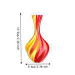 vase table moderne élégant verre cristal rose clair nœud doux