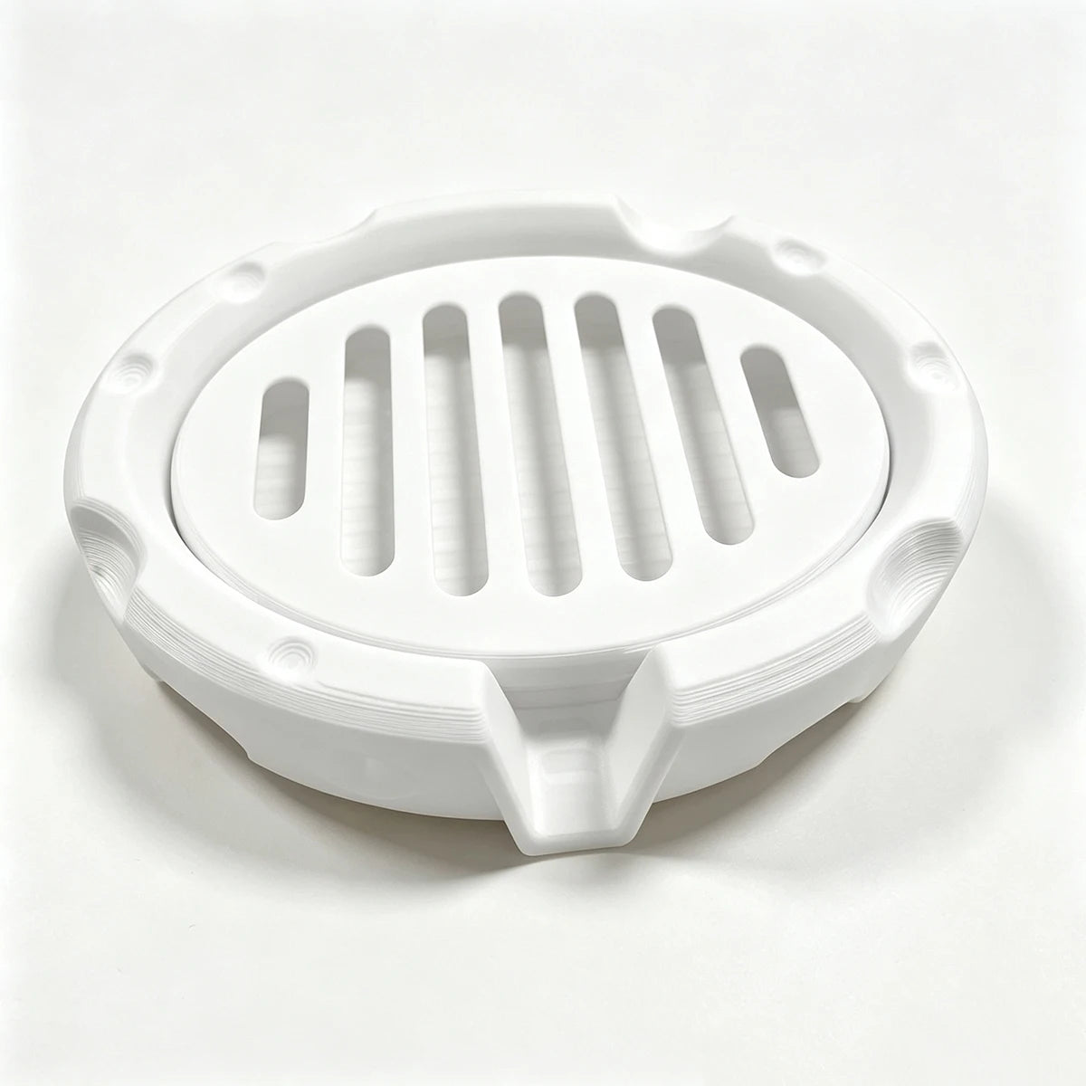 porte savon moderne bac drainage jaune texture rugueuse sans perçage silicone salle bain