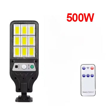 éclairage solaire led moderne détecteur mouvement télécommande batterie lithiumextérieur jardin