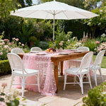 ruban table couleur blanc vert rose rouge mariage noël anniversaire fête