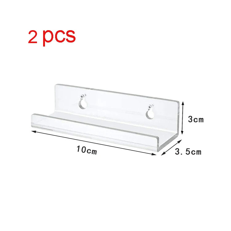 supports murals transparents modernes vinyles 10cm 12pouces vis autocollants
