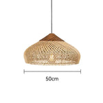 suspension lumineuse pendentif rotin noir moderne salon cuisine chambre