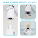 lampe dentaire led diodes blanc moderne fixation succion soins bucco dentaires