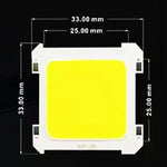 lampe led cob chip carré blanc jaune bleu clair industrielle technique campingextérieur