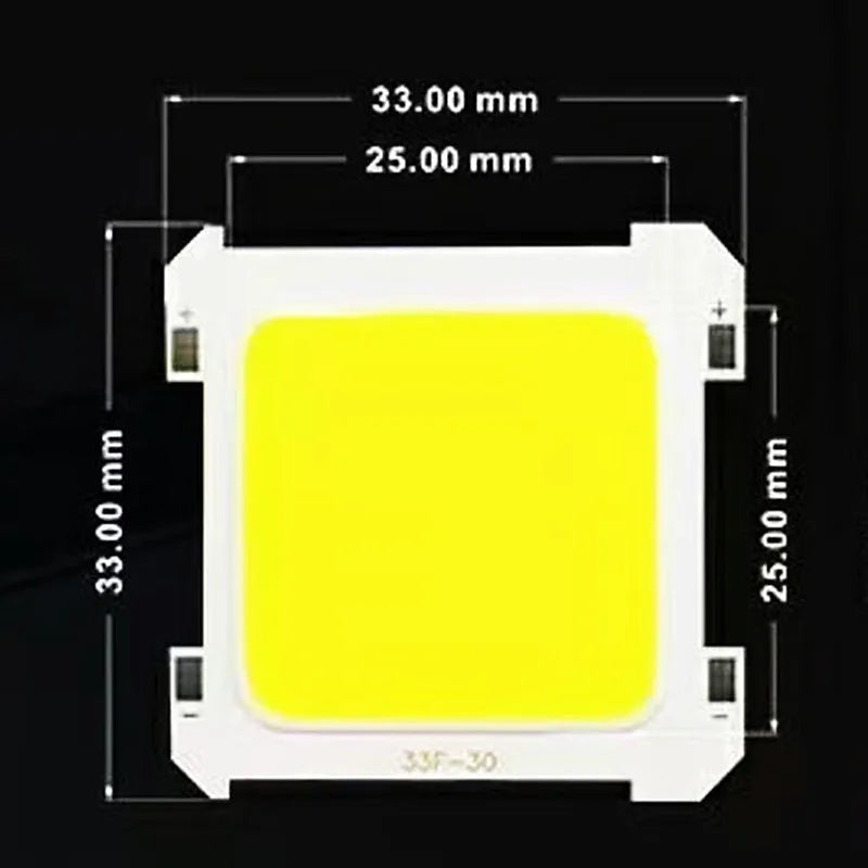 lampe led cob chip carré blanc jaune bleu clair industrielle technique campingextérieur