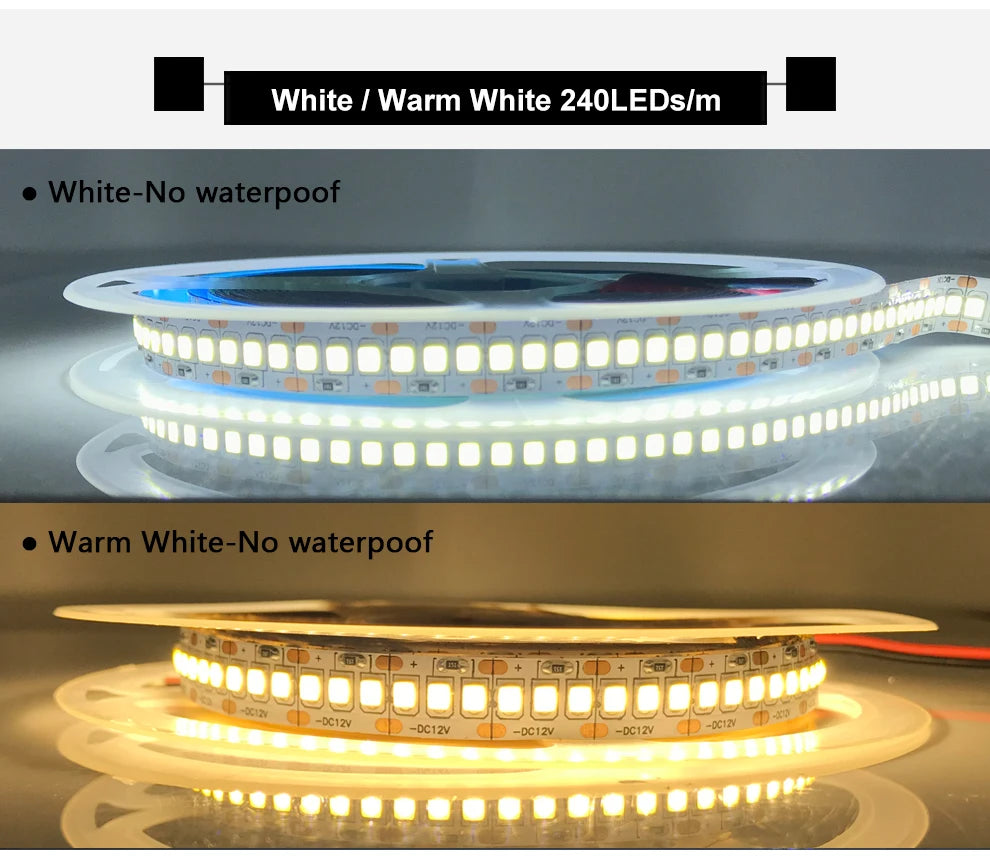 Bande LED utilisée pour décorer une cuisine moderne