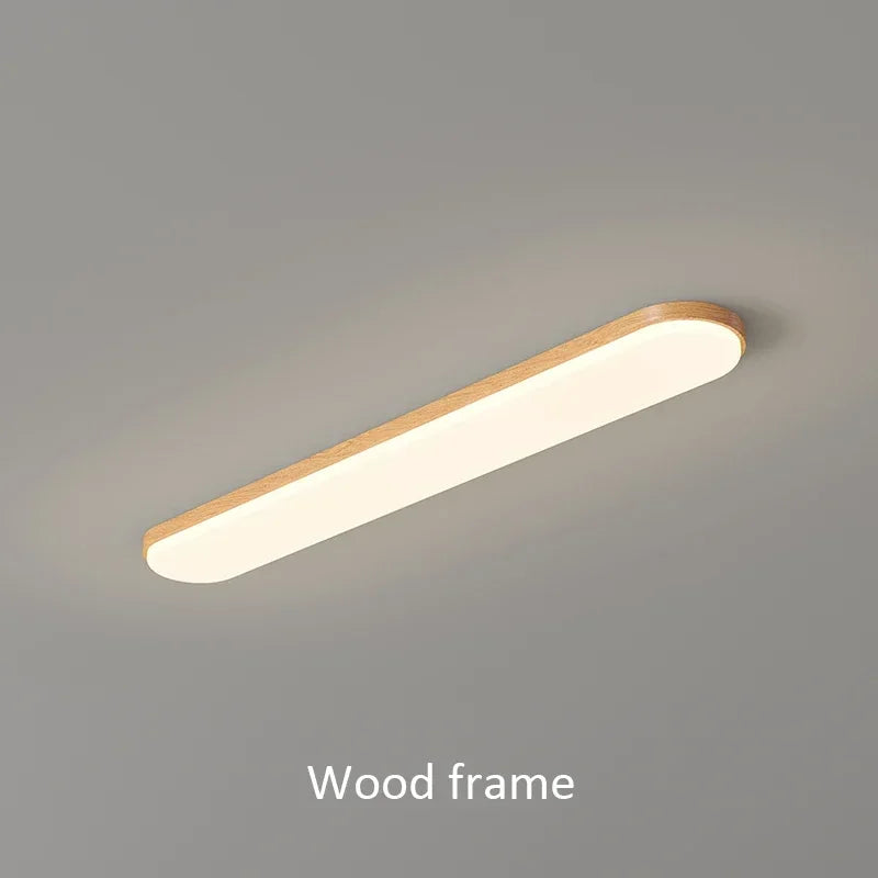 lampe moderne led blanc bois noix 120cm 90260v certifiée ccc rohs vde