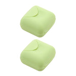 boîte savon portable plastique mat voyage salle bain maison petit