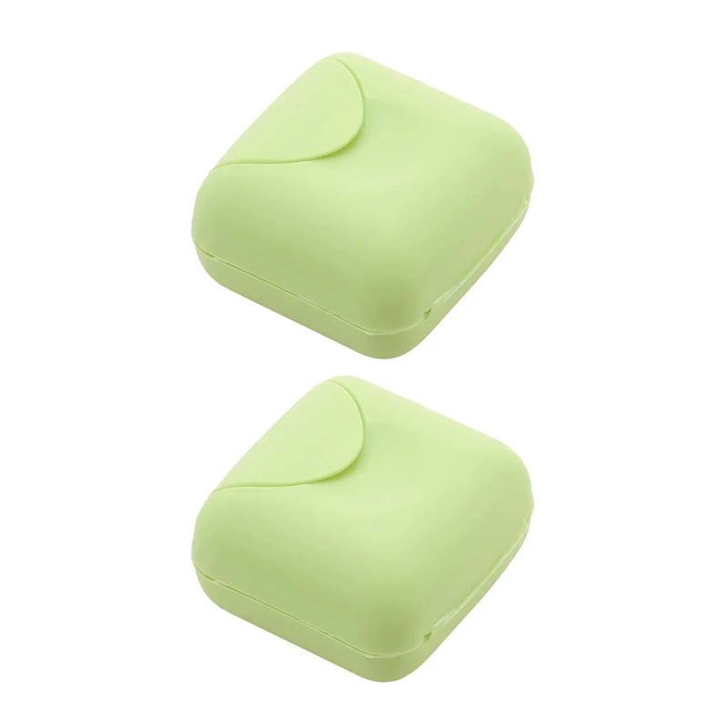 boîte savon portable plastique mat voyage salle bain maison petit