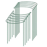 Support plante vert foncé moderne supplémentaires jardin métal robuste